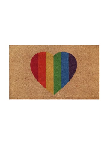 Wecon Home Fußmatte Home Is Where Your Heart Is in natur