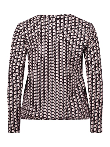Betty Barclay Blusenshirt mit Print in Black/Rosé