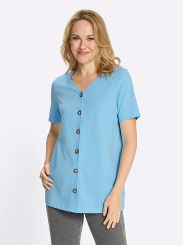 Sieh an! Longshirt in aqua