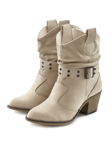 LASCANA LASCANA Stiefelette in beige