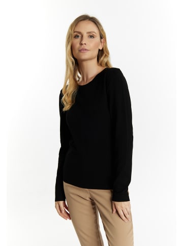 usha BLACK LABEL Strickpullover in Schwarz