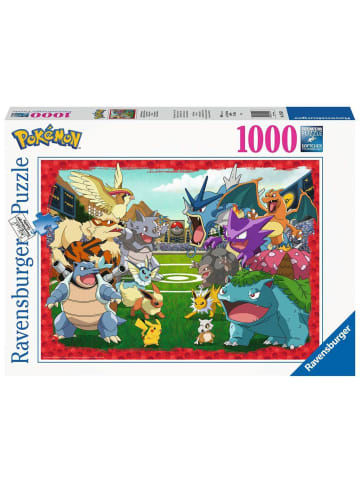 Ravensburger Puzzle 1.000 Teile Pokémon Kräftemessen 14-99 Jahre in bunt