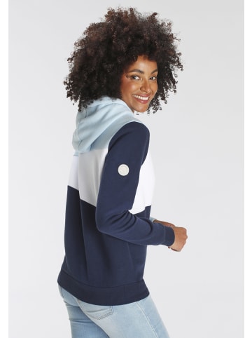 Kangaroos Hoodie in marine-hellblau