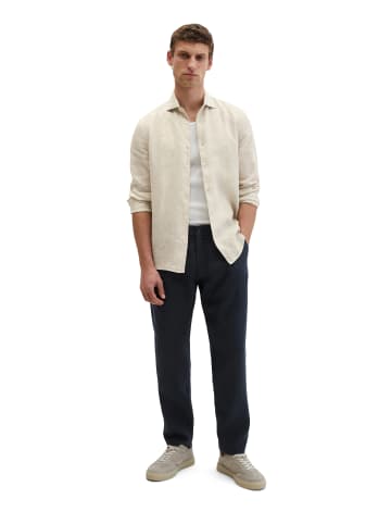 Marc O'Polo Haifischkragen-Hemd shaped in Medium Beige