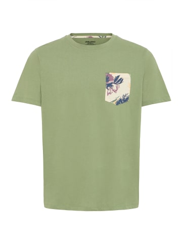 BLEND Rundhalsshirt in Grün