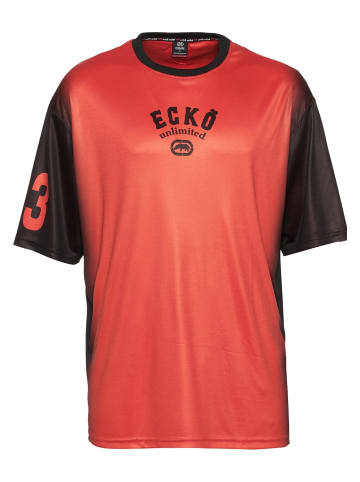 Ecko Unltd. Ecko Unltd. Ecko Unltd. Faded Soccer T-Shirts in red/black