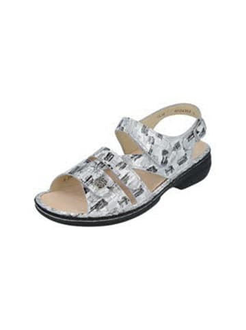 Finn Comfort Damen Sandaletten GOMERA in silber
