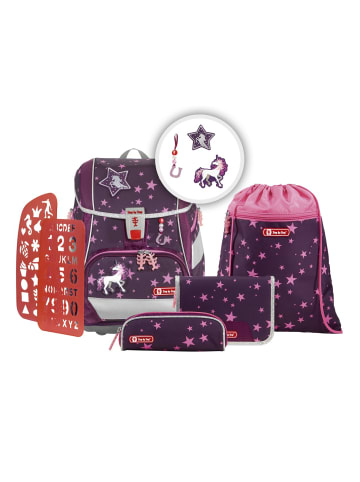 Step by Step Step by Step 2IN1 PLUS Schulranzen-Set "Unicorn Nuala", 6-teilig