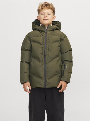 JACK & JONES Junior Steppjacke in Forest Night