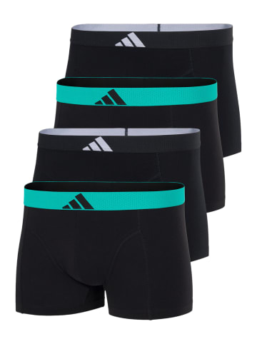Adidas Sportswear Retro Short / Pant Active Flex Cotton Body in Schwarz / grün