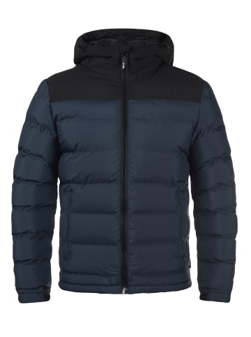 INDICODE Steppjacke IDGaius 15489MM warme Jacke mit hochabschließender Kapuze in dunkelblau