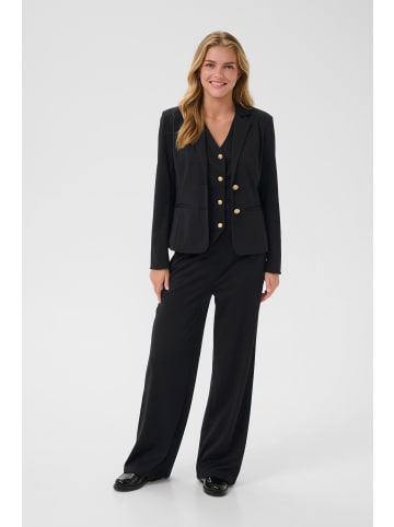 Cream Blazer CRAnett Regular fit in Pitch Black