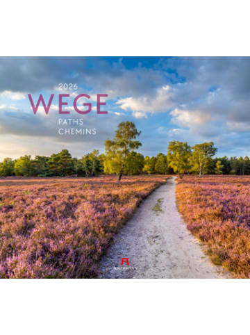 Ackermann Kunstverlag Kalender - Wege Kalender 2026