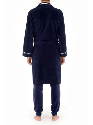 HOM Bademantel Transat in navy