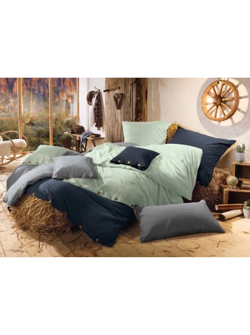 Erwin Müller Halbleinen, Leinen / Halbleinen Bettwäsche Deggendorf in jade