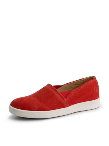 TRAVELIN' Tours Suede in rot
