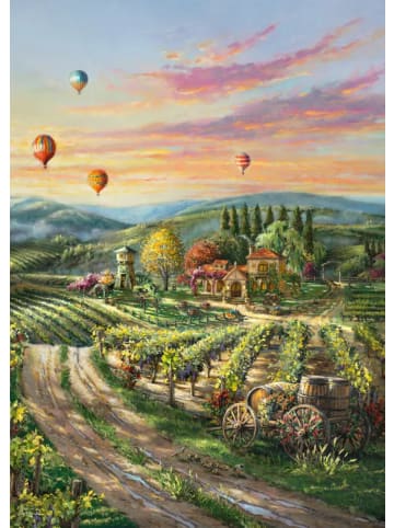 Schmidt Spiele Peaceful Valley Vineyard | Puzzle Thomas Kinkade 1.000 Teile
