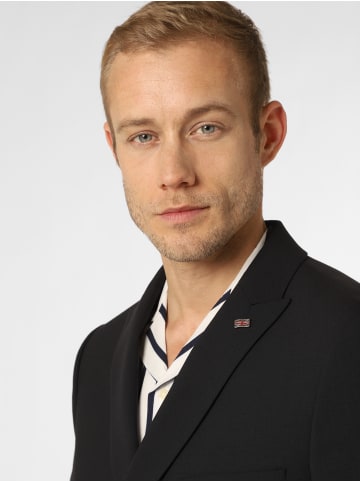 Finshley & Harding London Baukasten-Sakko Brixdon-Double in marine