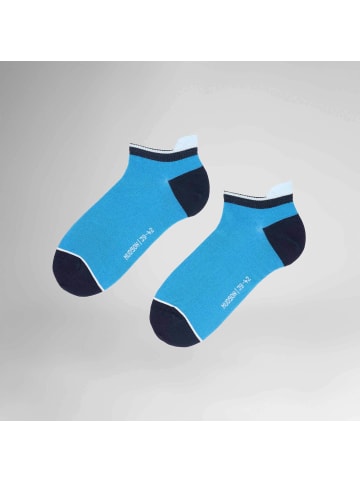Hudson Sneakersocken Sporty Lip sportlich in Space blue