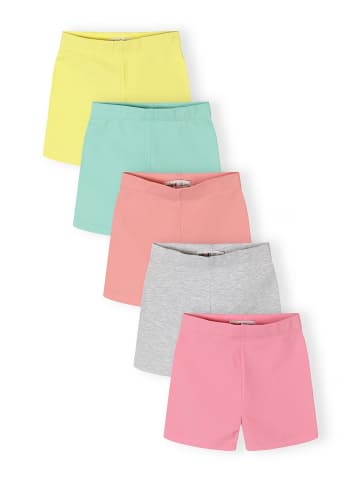 Minoti 5-er Pack Leggings 30CYCLE101 in pink