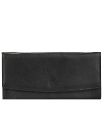 Esquire Eco Geldbörse Leder 18 cm black