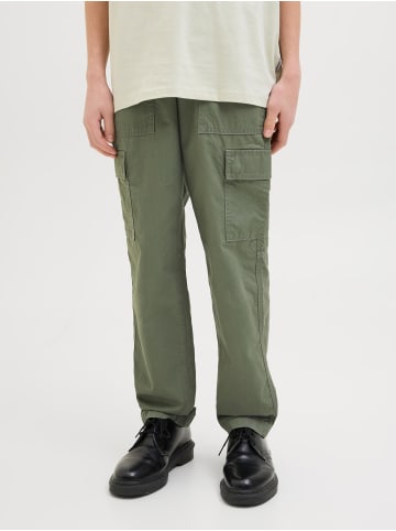 JACK & JONES Junior Loose Fit Hosen in Agave Green