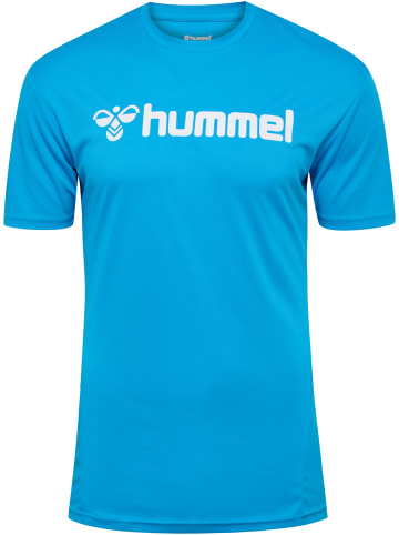 Hummel Hummel T-Shirt S/S Hmllogo Multisport Erwachsene in DIVA BLUE