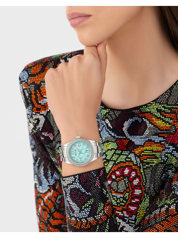 Philipp Plein Analoguhr für Damen in trkis