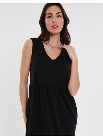 Threadbare Kleid THB Byers Tiered in Black
