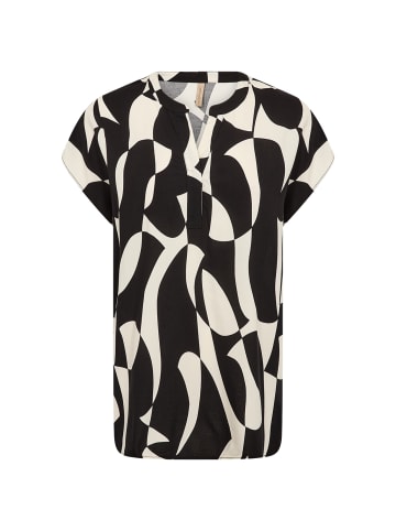 soyaconcept Bluse SC-Chanise in schwarz beige