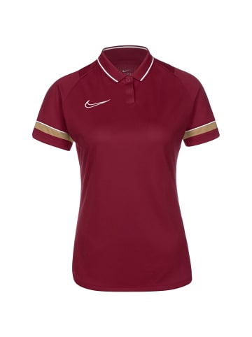 Nike Performance Poloshirt Academy 21 Dry in rot / gold