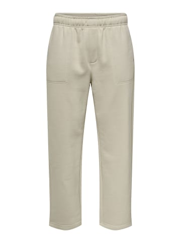 ONLY & SONS Jogginghose in Silver Lining