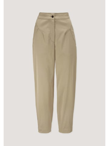 Hessnatur Hessnatur Barrel-Leg Hose Relaxed aus TENCEL™ Lyocell mit Bio-Baumwolle in goldsand