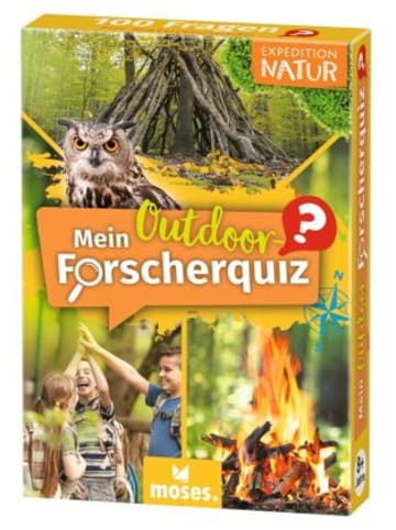 moses. Spiel - Mein Outdoor Forscherquiz