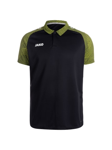 Jako Poloshirt Performance in schwarz / gelb