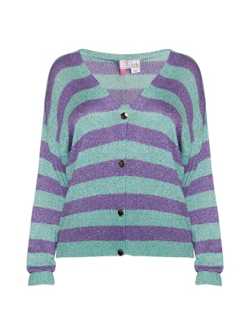 IZIA Damen Cardigan in Aqua Lila