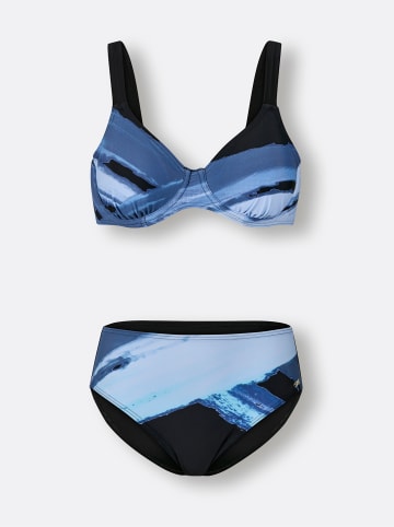 WITT WEIDEN Bikini in schwarz-jeansblau
