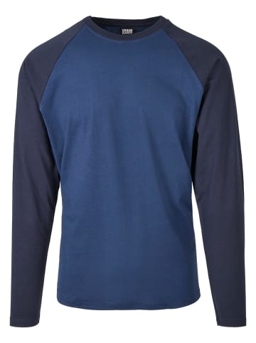 Urban Classics Urban Classics Longsleeves in darkblue/midnightnavy