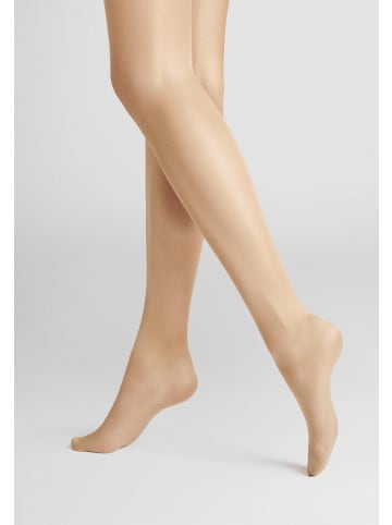 Hudson Halterlose Feinstrümpfe Glamour 20 Doppelsilikonstreifen in Skin