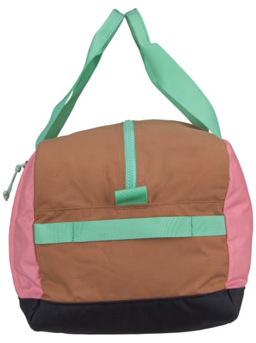 FJÄLLRÄVEN Sporttasche Vardag Duffel 33 in Poppy Pink-Khaki Dust