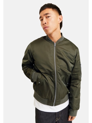 Jack & Jones Bomberjacke 'Ocean' in dunkelgrün