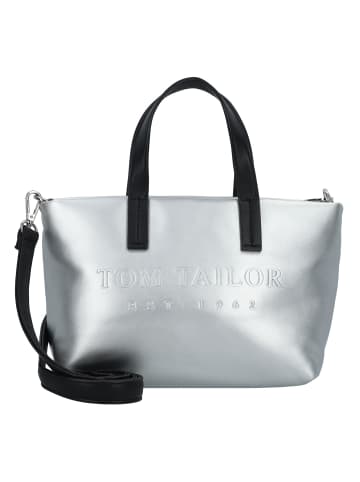 Tom Tailor Thessa Shopper Tasche 29.5 cm in silver