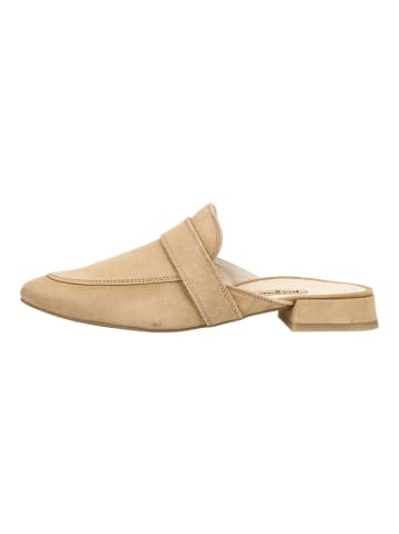 Pantoletten Beige