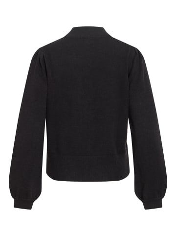 Vila Strickpullover in Black