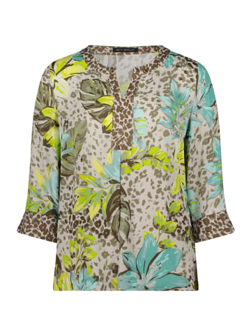 Betty Barclay Schlupfbluse mit Blumenprint in Beige/Yellow