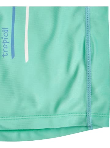 Playshoes UV-Schutz Shirt 1/1-Arm Palmen in mint