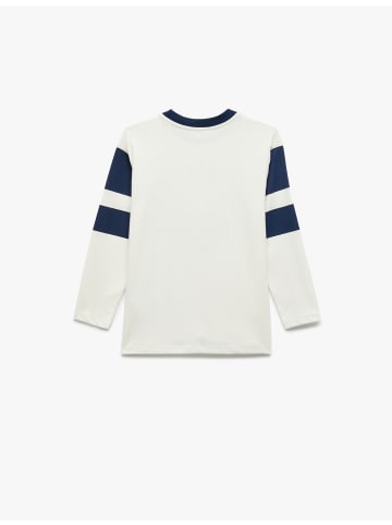 KOTON TSHIRT LS in Ekru