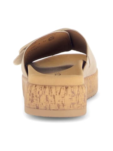 Gabor Plateau Pantoletten in Beige