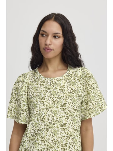 ICHI Kurzarm-Bluse IXHARPER Regular fit in Oasis Flower Print
