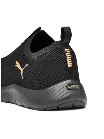 Puma Laufschuh "Softride Remi Slip-ON Knit WN'S" in Schwarz